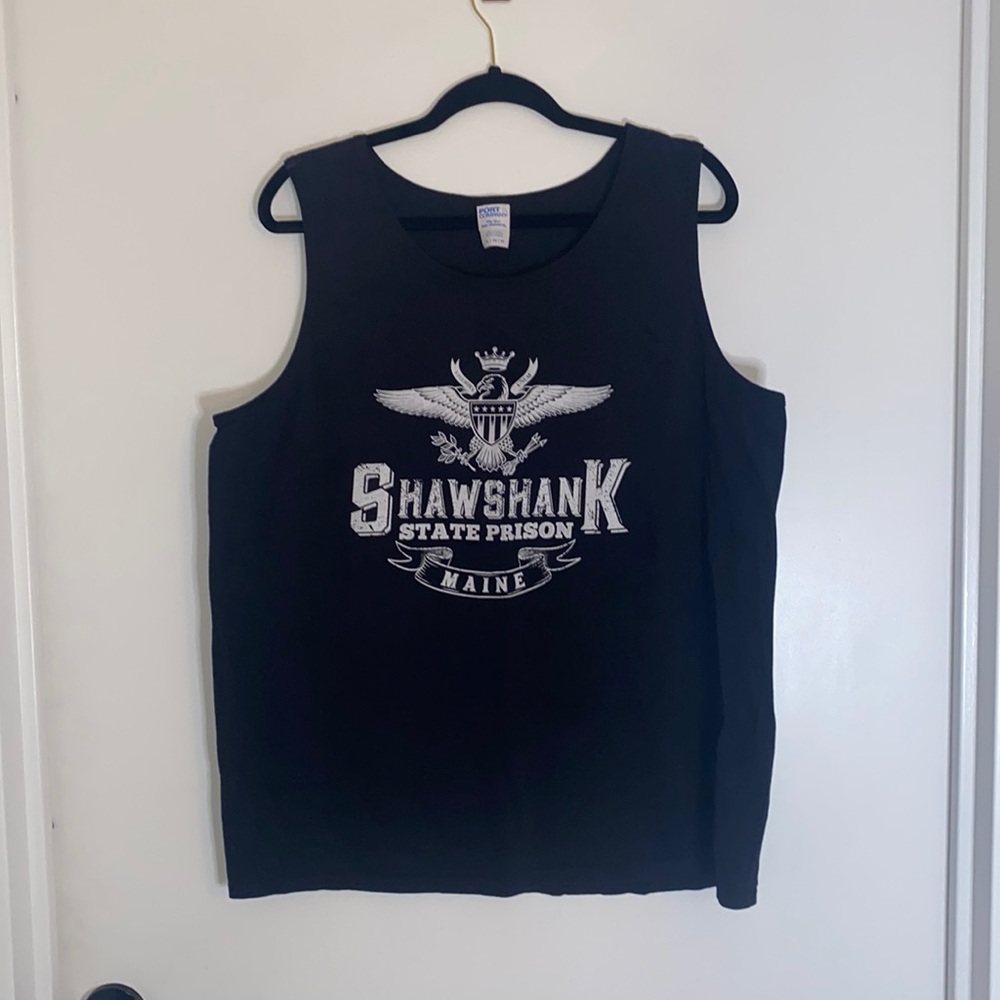 The Shawshank Redemption State Prison Black Tank Top